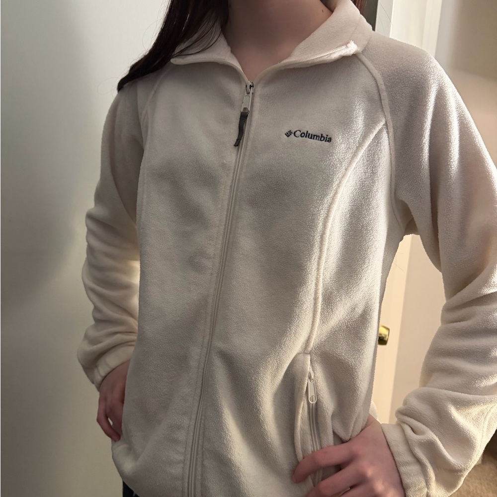 Columbia Women's Cream Fleece Jacket